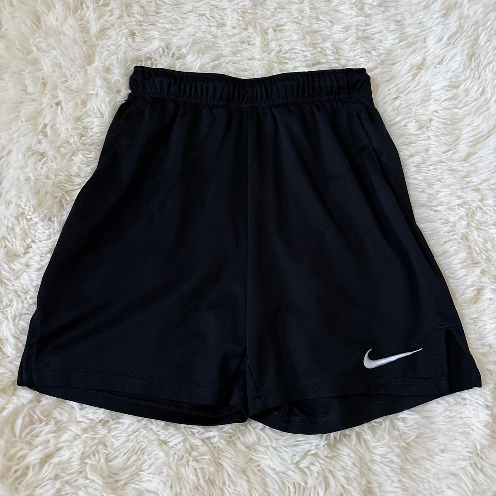 Nike Dri-FIT Mens Shorts Black Athletic Training Gym Pockets XS